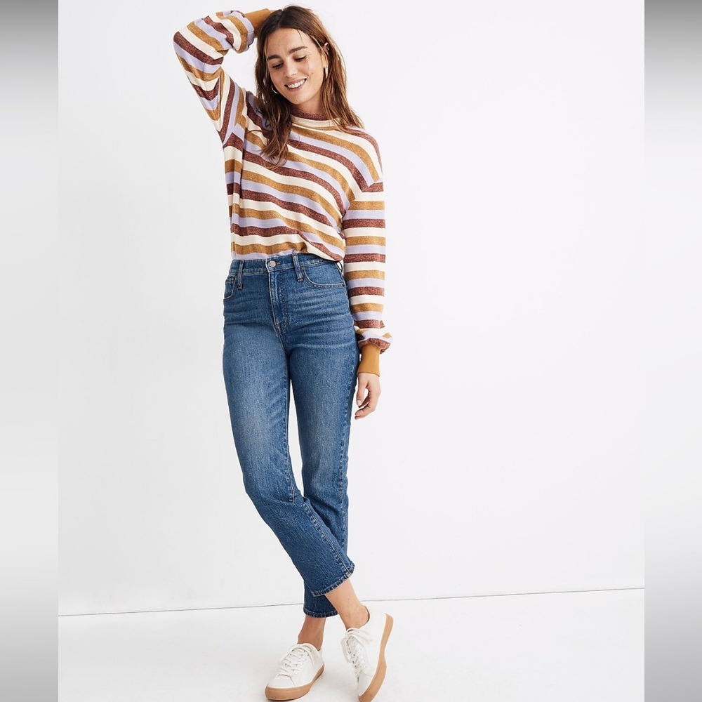 Madewell Classic Straight Jeans in Coldbrook Wash